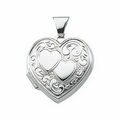 Sterling Silver Heart Locket